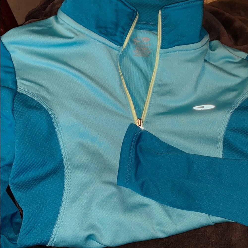 Champion Girls Duo-Dry Sports Quarter-Zip